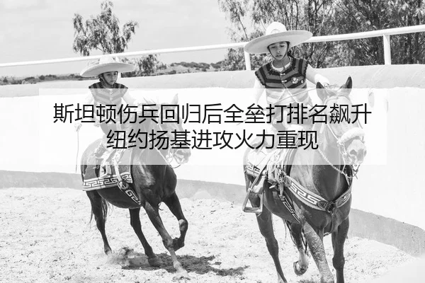 斯坦顿伤兵回归后全垒打排名飙升 纽约扬基进攻火力重现